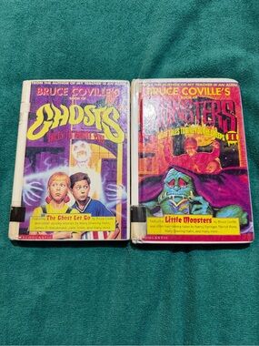 Scholastics Bruce Coville set of two books.